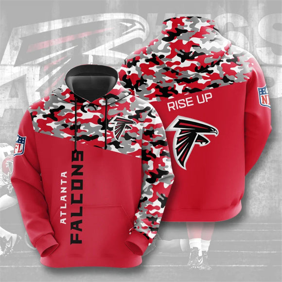 20% OFF Atlanta Falcons Army Hoodie 3D- Limited Time Sale