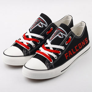 Cheap Atlanta Falcons Canvas Shoes T-DJ133L For Sale