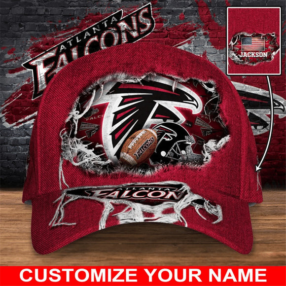 The Best Cheap Atlanta Falcons Caps Flag Custom Name