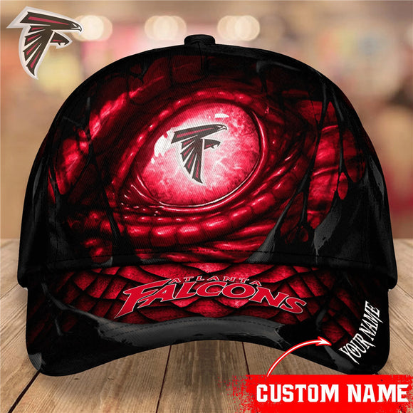 Lowest Price Atlanta Falcons Hats Dragon's Eye Custom Name