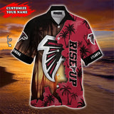 15% OFF Atlanta Falcons Hawaiian Rise Up On Sale