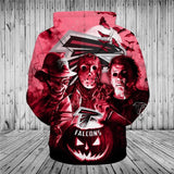 Buy Atlanta Falcons Hoodies Halloween Horror Night 20% OFF Now