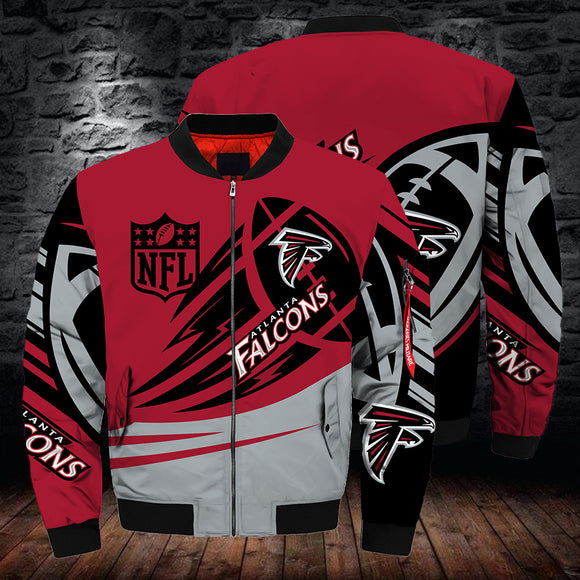 17% OFF Hot Atlanta Falcons Jacket Mens Ultra-balls Graphic