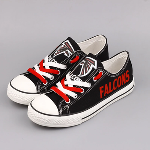 Lowest Price Atlanta Falcons Men’s Shoes Canvas T-D741H
