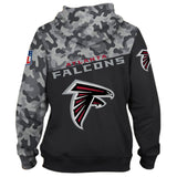 20% OFF Atlanta Falcons Military Hoodie 3D- Limited Time Sale