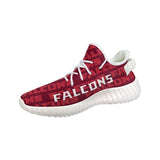 Atlanta Falcons Shoes Team Name Repeat - Yeezy Boost 350 style