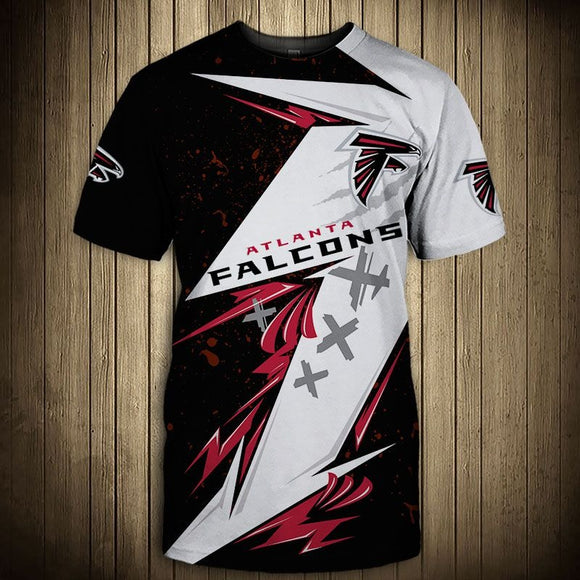 15% SALE OFF Best Black & White Atlanta Falcons T Shirt Mens