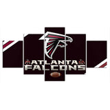 Atlanta Falcons Wall Art Cool Logo Canvas Print