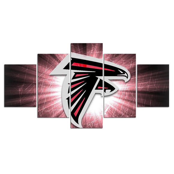 Up to 30% OFF Atlanta Falcons Wall Art Cool Logo Canvas Print