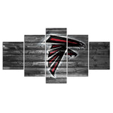 30% OFF Atlanta Falcons Wall Decor Wooden No 2 Canvas Print