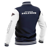 18% SALE OFF Men’s Atlanta Falcons Full-nap Jacket On Sale