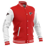18% SALE OFF Men’s Atlanta Falcons Full-nap Jacket On Sale
