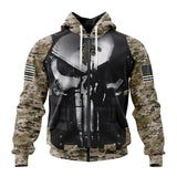 20% OFF Atlanta Falcons Zipper Camo Hoodies Custom Name Number