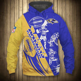 Up To 20% OFF Baltimore Ravens 3D Hoodies Player Football