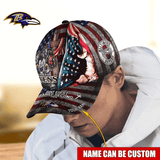 Lowest Price Baltimore Ravens Baseball Caps Mascot Flag Custom Name
