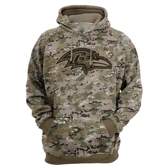 Up To 20% OFF Baltimore Ravens Camo Hoodie Cheap - Limited Time Sale