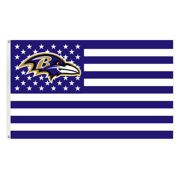 25% OFF Baltimore Ravens Flag American Stars & Stripes For Sale