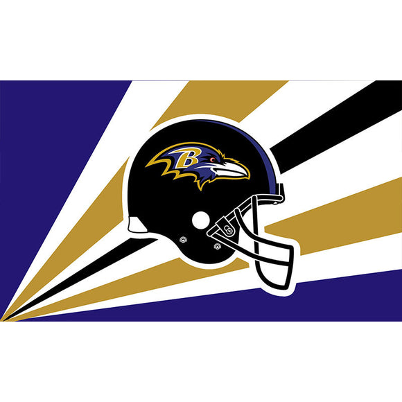 Up To 25% OFF Baltimore Ravens Flags Helmet 3x5ft