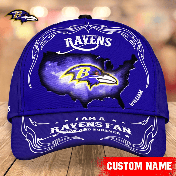 The Best Cheap Baltimore Ravens Hats I Am A Ravens Fan Custom Name