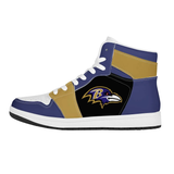 Up To 25% OFF Best Baltimore Ravens High Top Sneakers