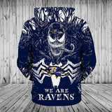 20% OFF Hot Sale Baltimore Ravens Hoodie – Venom Hoodie Halloween.