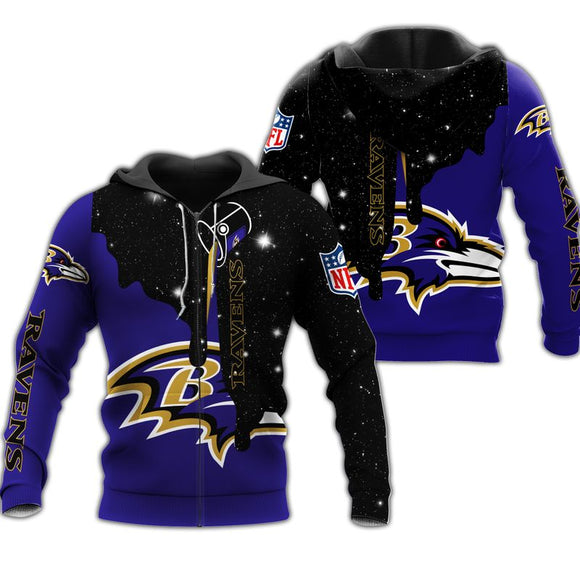 20% OFF Best Cheap Baltimore Ravens Hoodies Galaxy - Limited Time Sale