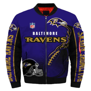 17% OFF Men’s Baltimore Ravens Jacket Helmet - Limitted Time Offer
