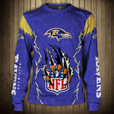 20% OFF Best Best Baltimore Ravens Sweatshirts Claw On Sale