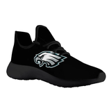 Black Philadelphia Eagles Running Shoes Footballfan365