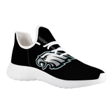 Black Philadelphia Eagles Running Shoes Footballfan365