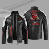 Buy Block Arizona Cardinals Leather Jacket - Get 25% OFF Now