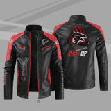 Buy Block Atlanta Falcons Leather Jacket - Get 25% OFF Now