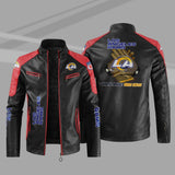 Buy Block Los Angeles Rams Leather Jacket - Get 25% OFF Now