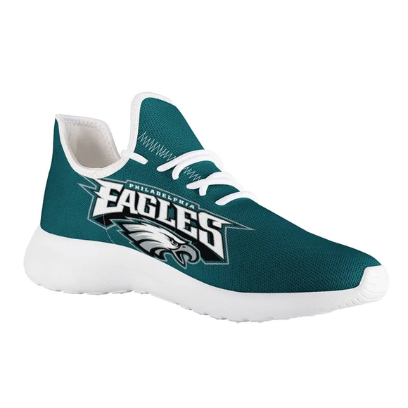 Blue Philadelphia Eagles Yeezy Sneakers WZX0022Z60 Footballfan365