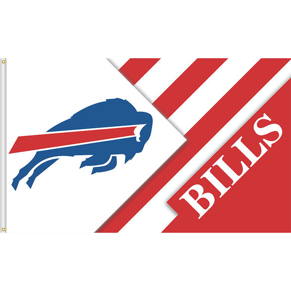 Up To 25% OFF Buffalo Bills Flag 3x5 Diagonal Stripes For Sale