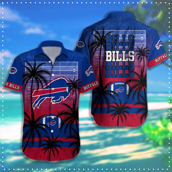 15% SALE OFF Buffalo Bills Hawaiian Shirt Coconut Tree & Ball
