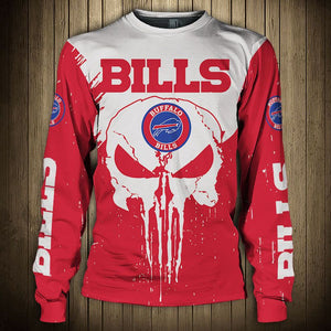 20% OFF Men’s Buffalo Bills Sweatshirt Punisher On Sale