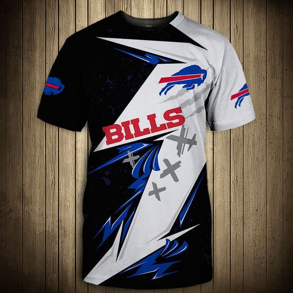 15% SALE OFF Best Black & White Buffalo Bills T Shirt Mens