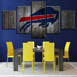 Up to 30% OFF Buffalo Bills Wall Art Wooden Canvas Print