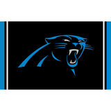 UP TO 25% OFF Carolina Panthers Flags 3x5 Logo Two Strip - Only Today