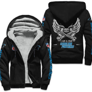 17% OFF Best Carolina Panthers Fleece Jacket I Am A Fan Carolina Panthers