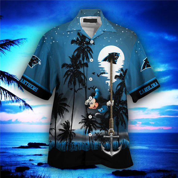 18% OFF Cheap Carolina Panthers Hawaiian Shirt Hawaii Night Sky