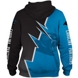 20% OFF Carolina Panthers Hoodie Zigzag - Hurry up! Sale Ends in