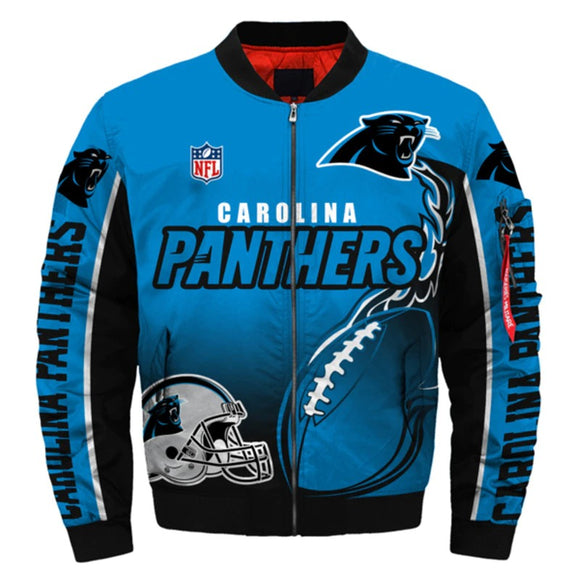 17% OFF Men’s Carolina Panthers Jacket Helmet - Limitted Time Offer