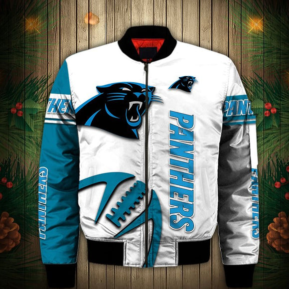 17% OFF Best White Carolina Panthers Jacket Men Cheap For Sale