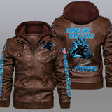 30% OFF New Design Carolina Panthers Leather Jacket For True Fan