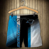 15% OFF Best Carolina Panthers Men’s Shorts Stripe Cheap