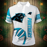 20% OFF Best Men’s White Carolina Panthers Polo Shirt For Sale