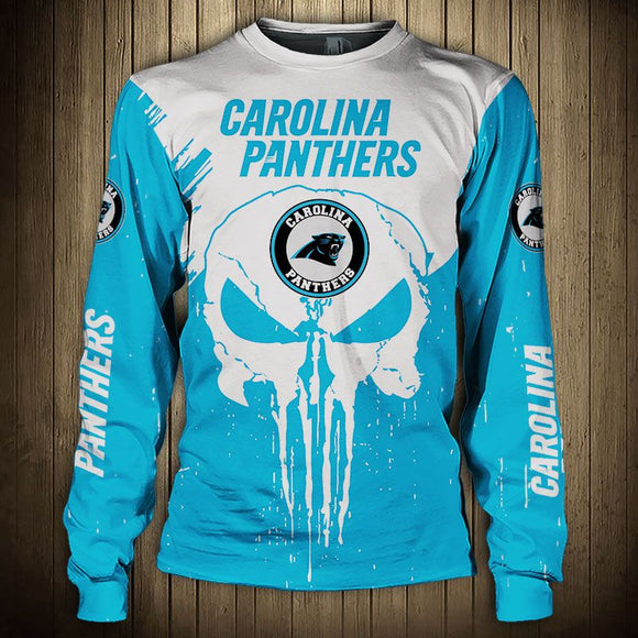 20% OFF Men’s Carolina Panthers Sweatshirt Punisher On Sale