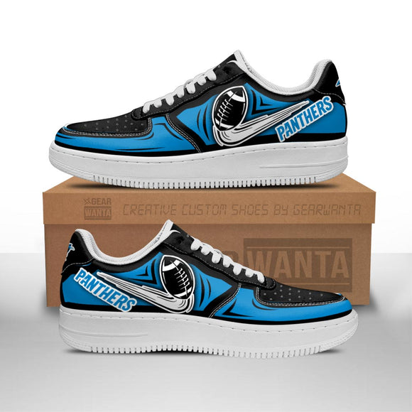 Carolina Panthers Sneakers Air Force Custom (1)